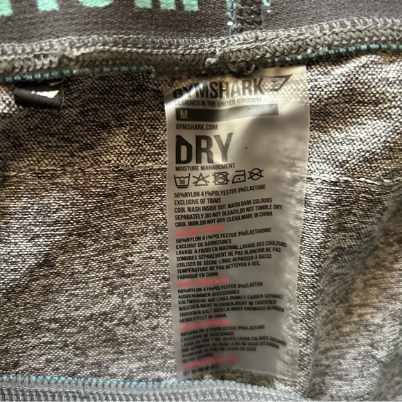 Gymshark Bundle Dry flex seamless Fitness leggings in Teal and Ruby Size M - Picture 7 of 14